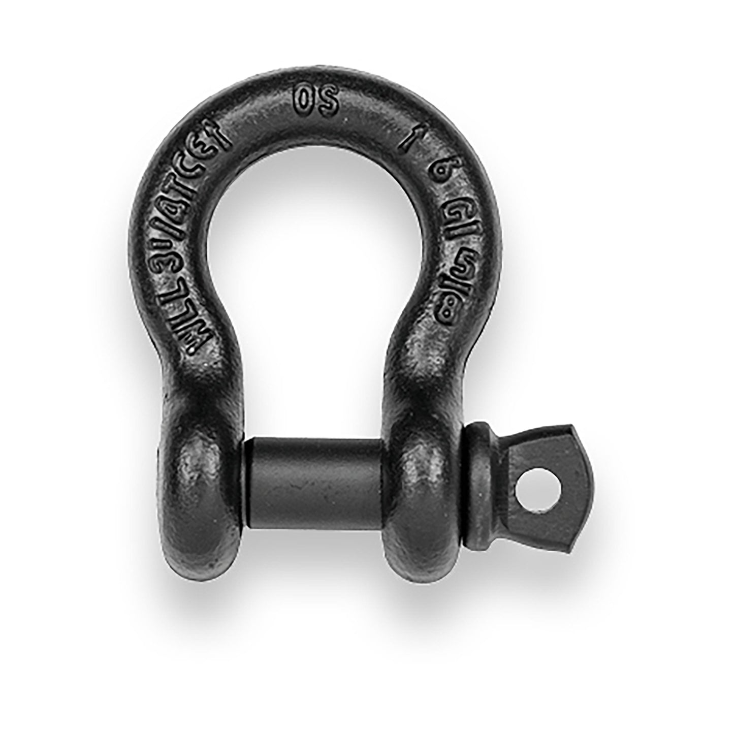 Geschweifter Schäkel Schwarz HA2