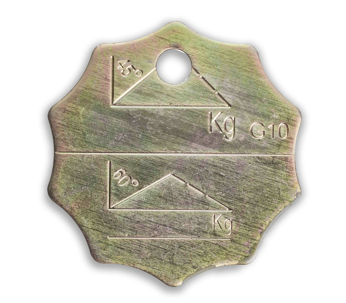 Prüfanhänger ohne Ring für Mehrstrang-Anschlagketten | Güteklasse 10 GOTEC | Shop