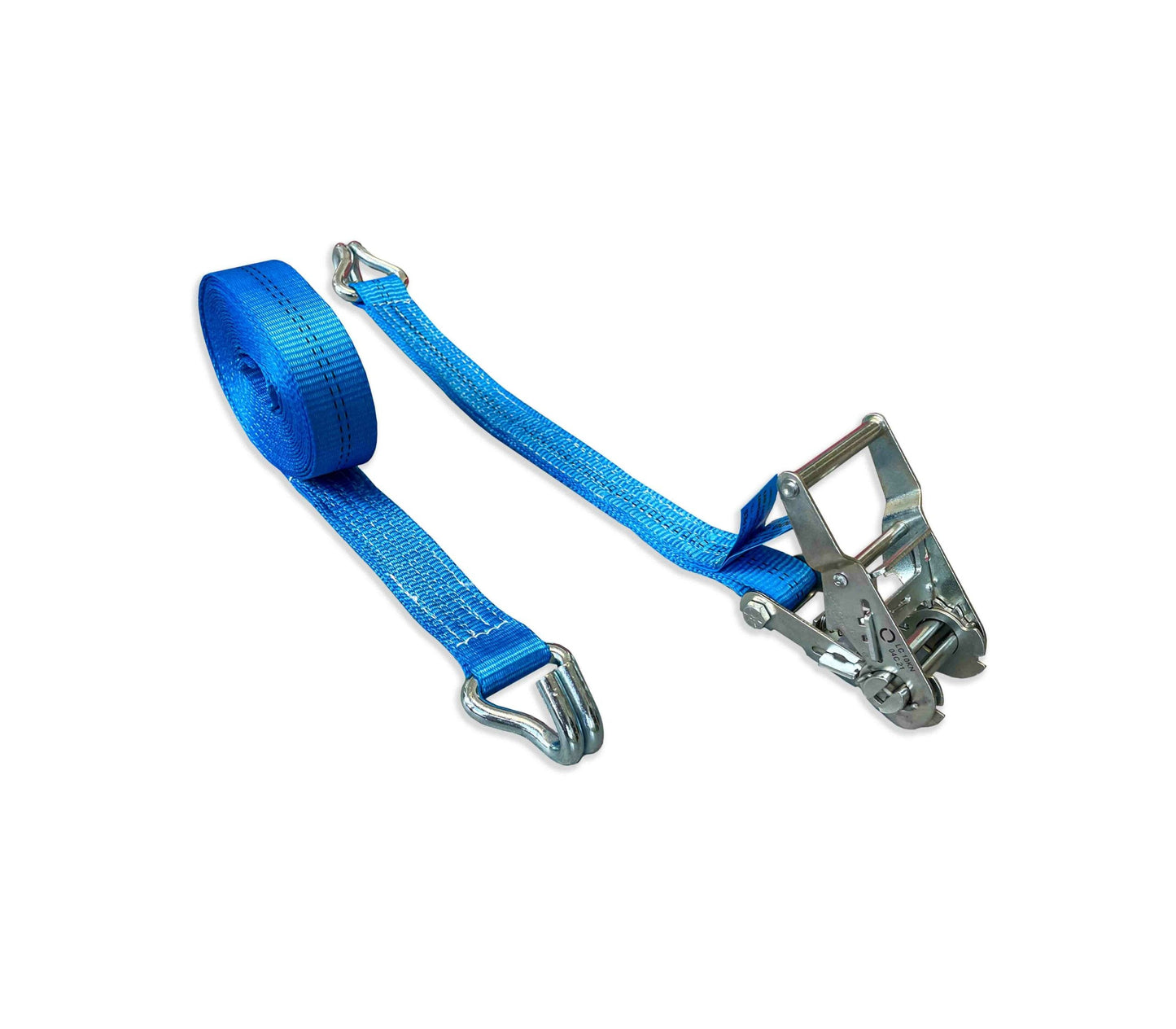 Zurrgurt mit Druckratsche und Spitzhaken