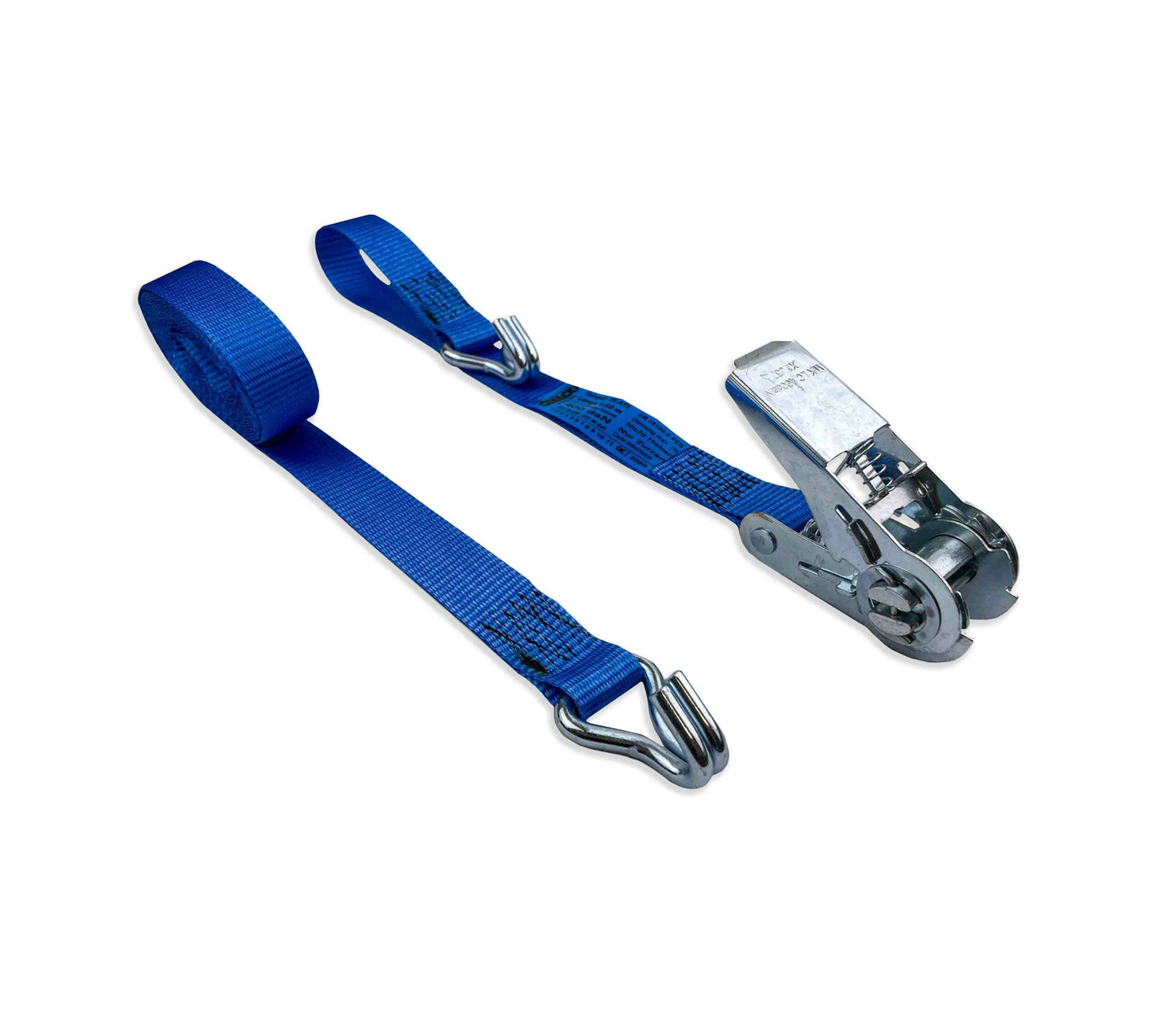 Robuster Zurrgurt mit Druckratsche & Spitzhaken