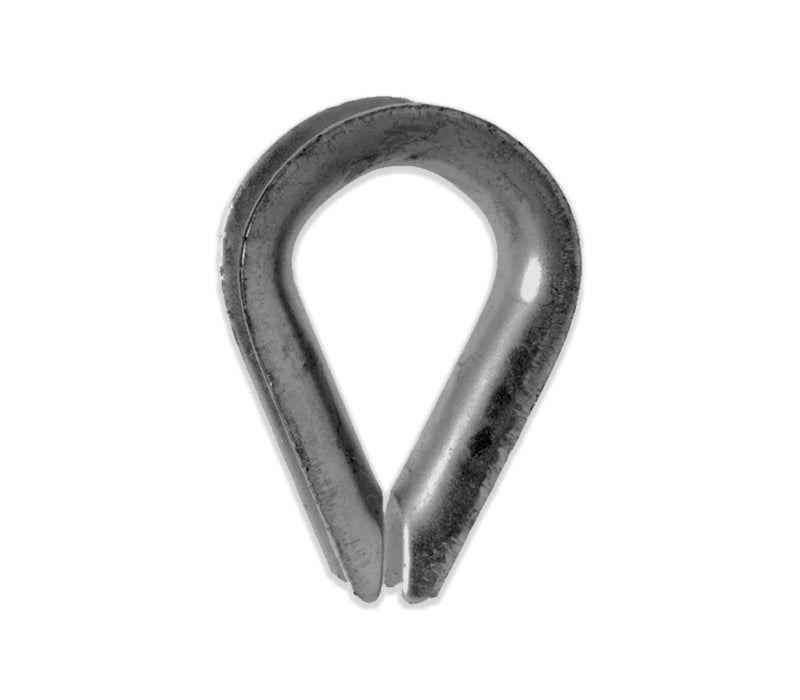 Kausche, Typ BF, Form B – DIN 6899 | ø 1,5-13mm