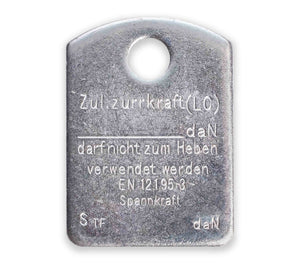 Anhänger für Zurrketten ohne Ring | Güteklasse 8/10