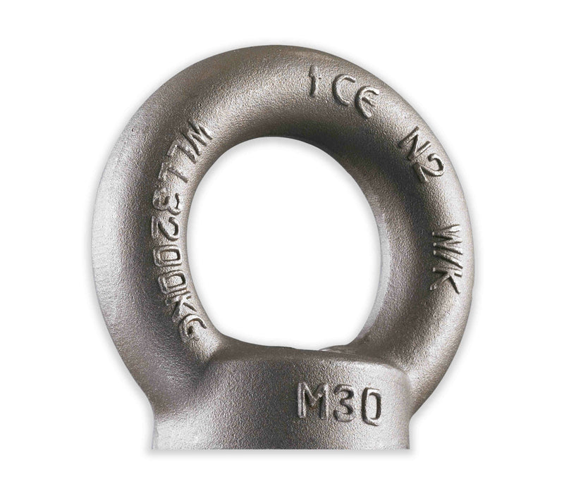 Ringmutter DIN 582, M6 bis M20, galvanisch verzinkt