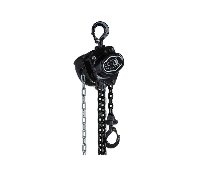 Stirnradflaschenzug DELTA BLACK mit schwarzem Stahlgehäuse GOTEC | Shop