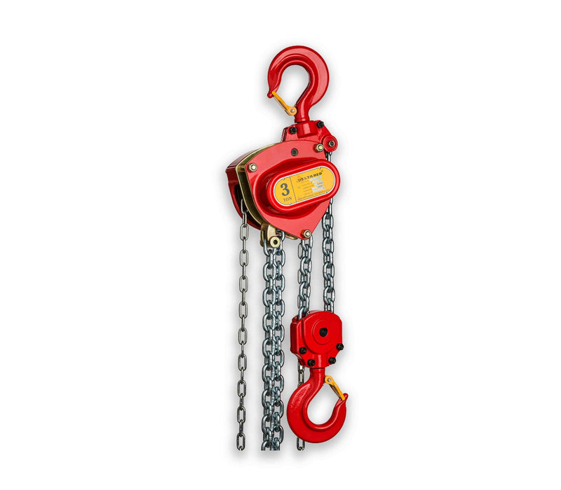 Stirnradflaschenzug DELTA RED mit Stahlgehäuse GOTEC | Shop